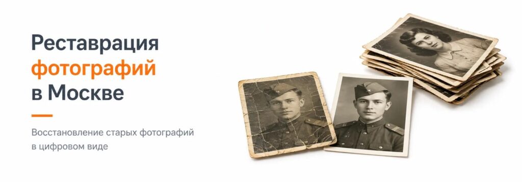 Реставрация фотографий в Москве I Rubinstudio