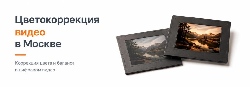 Цветокоррекция видео в Москве I Rubinstudio